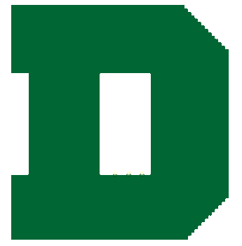 Dartmouth Big Green 1945-2006 Primary Logo DIY iron on transfer (heat transfer)